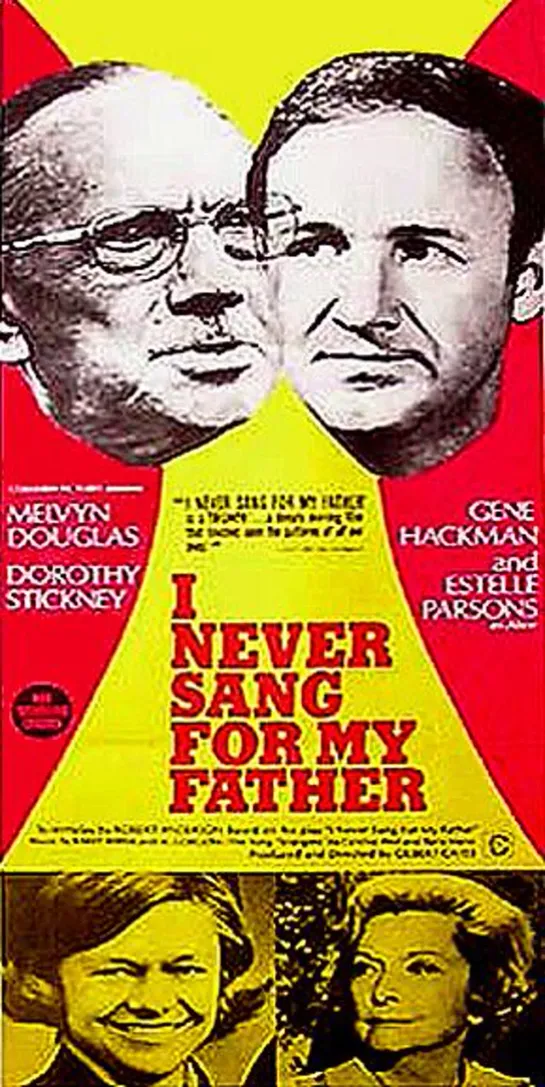 I Never Sang For My Father (1970) -1080p- Melvyn Douglas, Gene Hackman, Dorothy Stickney, Estelle Parsons