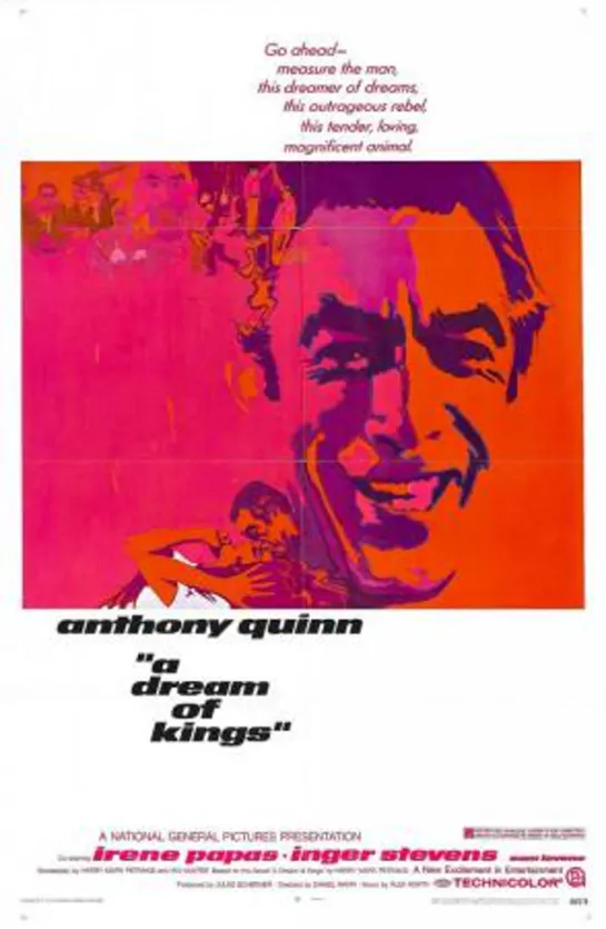 A Dream of Kings (1969) -720p- Anthony Quinn, Irene Papas, Inger Stevens, Sam Levene