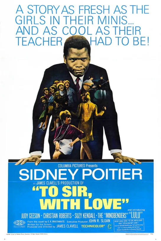 To Sir, with Love (1967)  -1080p- Sidney Poitier, Christian Roberts, Judy Geeson, Suzy Kendall