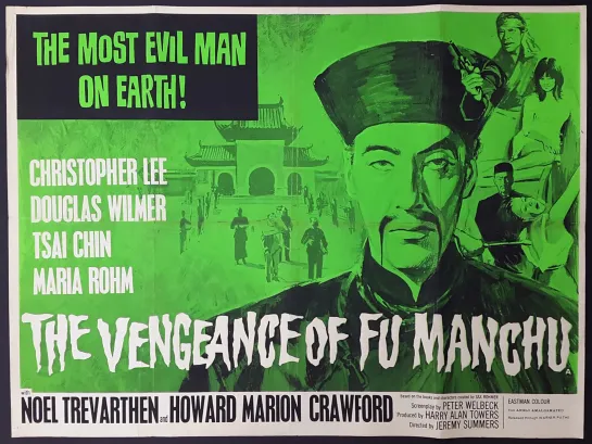 The Vengeance of Fu Manchu (1967) -1080p- Christopher Lee, Tony Ferrer, Tsai Chin