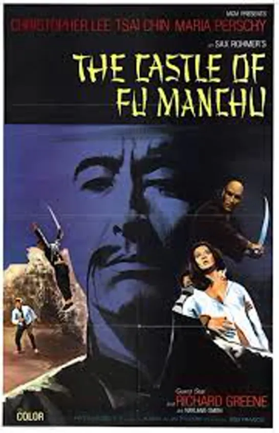 The Castle Of Fu Manchu (1969) -1080p- Christopher Lee, Richard Greene, Howard Marion-Crawford