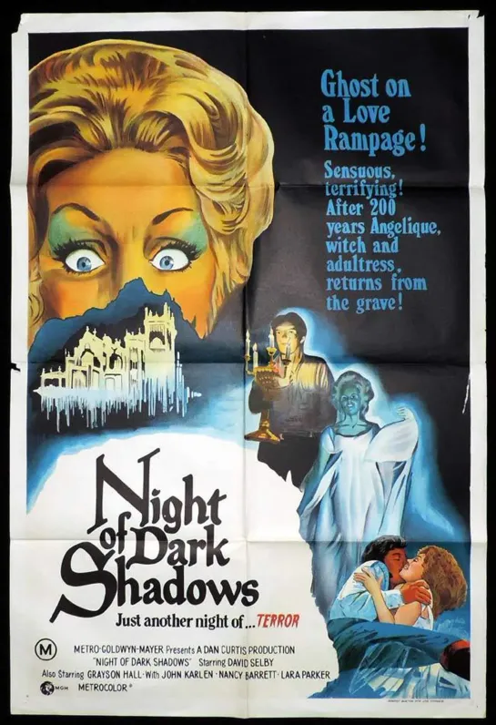 Night of Dark Shadows (1971) -1080p- David Selby, Grayson Hall, Kate Jackson