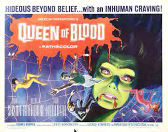 Queen of Blood (1966) -1080p- John Saxon, Basil Rathbone, Dennis Hopper, Judi Meredith