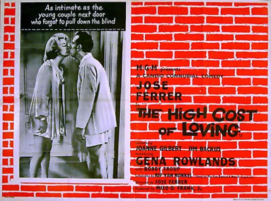 The High Cost of Loving (1958) -1080p- José Ferrer, Joanne Gilbert, Jim Backus