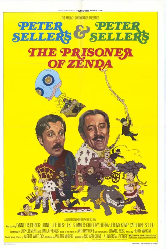 The Prisoner of Zenda (1979) -1080p- Peter Sellers, Lynne Frederick, Lionel Jeffries, Elke Sommer