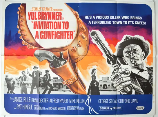 Invitation to a Gunfighter (1964) -1080p- Yul Brynner, Janice Rule, George Segal