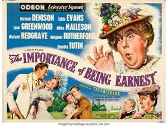 The Importance of Being Earnest (1952) -1080p- Michael Redgrave, Richard Wattis, Michael Denison