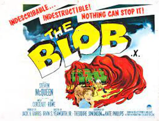 The Blob (1958) -1080p- Steve McQueen, Aneta Corsaut, Earl Rowe