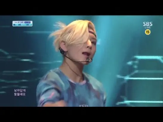 [130908] NU'EST -  Sleeping Talk (Inkigayo)