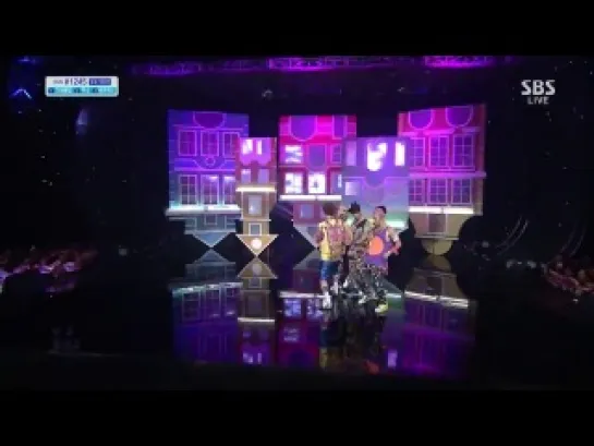 [130825] NU'EST - Beautifull Ghost, Sleep Talking (Inkigayo)