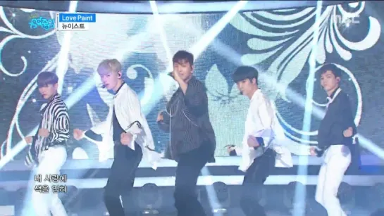 [160924] NU’EST - Love Paint (Music Core)