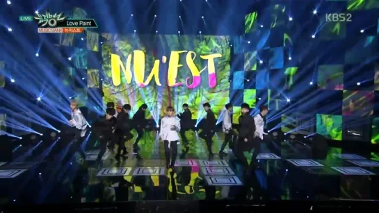 [160923] NU'EST - Love Paint (Music Bank)