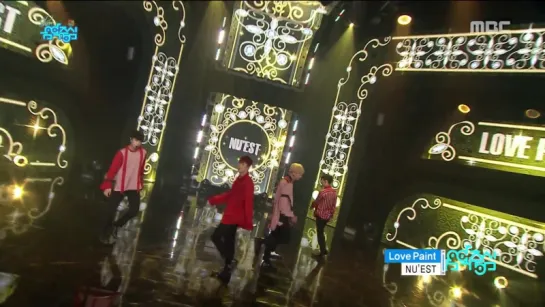 [160917] NU’EST - Love Paint (Music Core)