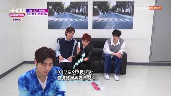 [02.04.19] Show! Champion Behind @ Haein-hyung is watching...N.Flying drama's famous lines