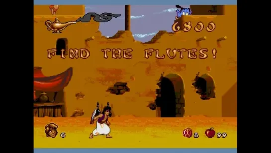 Sega Megadrive-Aladdin