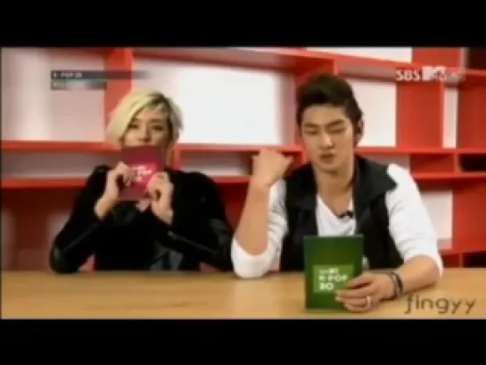 MTV K-POP 20 #49 (MC Baekho & Ren)