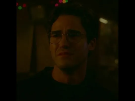 Darren Criss crying, versace series