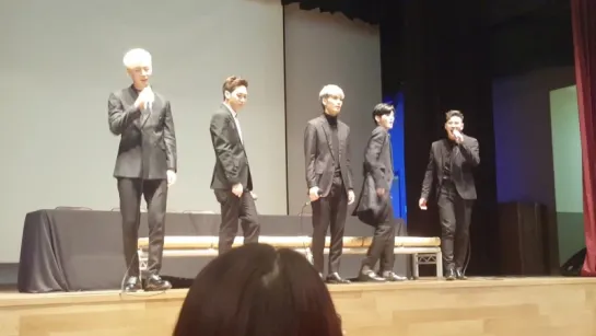 [Fancam] 160326 NU'EST - Overcome (Автограф-сессия в 'Dongja Art Hall')