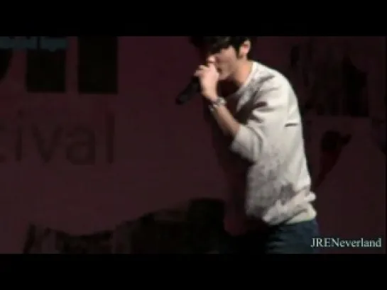 120922 The 6th Green Ribbon Marathon Festival NU'EST - Not over you  (JR & Ren.ver.)