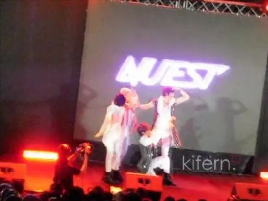 [Fancam] 120812 NU'EST - Not Over You