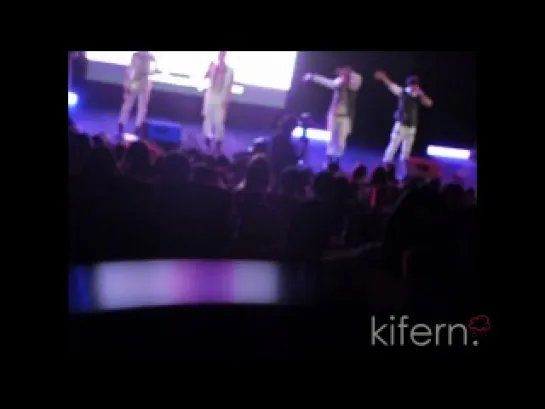 [Fancam] 120812 NU'EST sing Thai song ใจกลางความรส&a