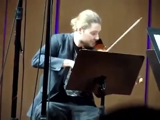 David Garrett - 07.12.13 - Tel Aviv - Brahms Klavier Quintet F-moll op.34 - Teil 1. Satz 2013