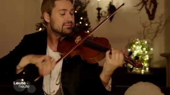 David Garrett - STANDCHEN VON SCHUBERT ( LEUTE HEUTE CHRISTMAS SPECIAL ) декабрь 2015