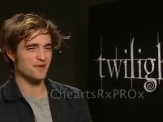 Robert Pattinson;Twilight Interview;