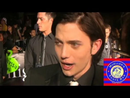 Jackson Rothbone at the Twilight Premier by Muellers Shave Bar Starring Robert Pattinson and Kristen Stewart