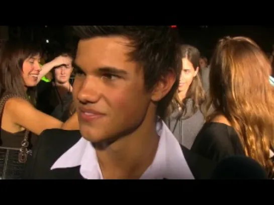 Taylor Lautner at the Twilight Premier