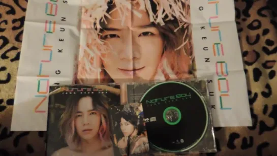 Unboxing Album Jang Keun Suk Nature Boy (standard version)