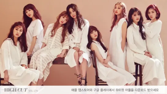 160524 Lovelyz Making @ HIGH CUT vol. 174