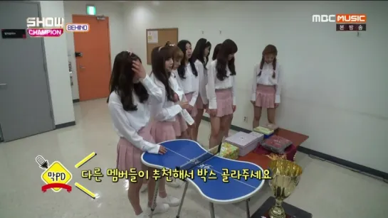 160510 Lovelyz Behind Cut @ Show Champion