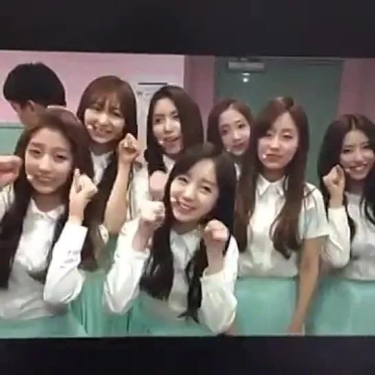 150318 Lovelyz @ Simply K-Pop Twitter Update