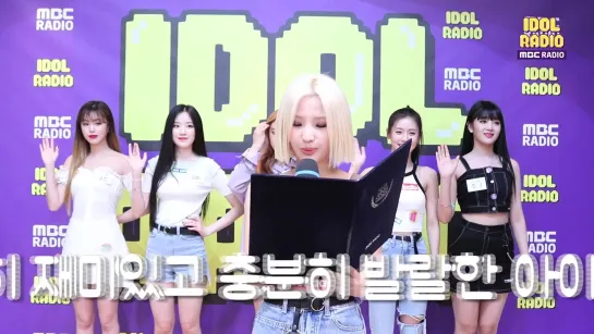 190808  (G)I-DLE @ Idol Radio backstage