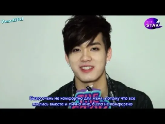 [INTERVIEW] 12.04.20 The Star Interview - BTOB's Peniel, The member that I treat the best (рус. саб.)