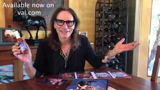 Steve Vai объявляет о выходе «Stillness In Motion» на Blu-Ray