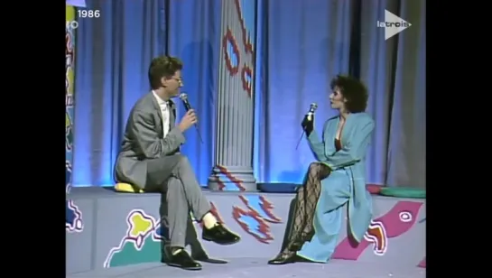 Mylene Farmer - Prestation de Plus grandir et interview (19/01/1986)