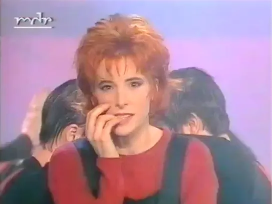 MYLENE FARMER || Je T'aime Melancolie || Я Люблю Тебя, Грусть || live @ ein kessel buntes, MDR || 21.03.1992