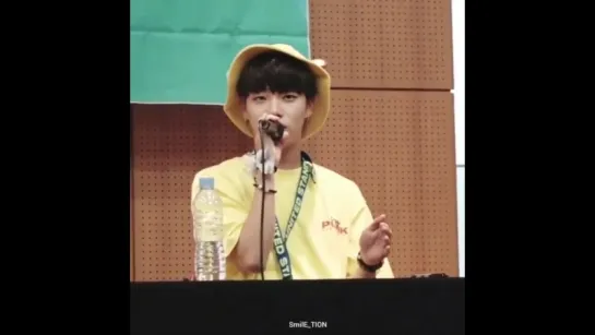 180818 • ilsan fansign • E-tion