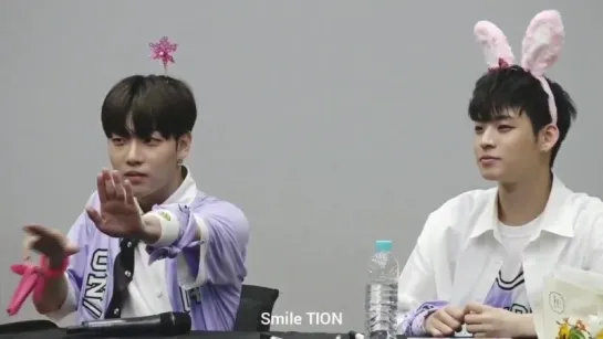 180714 • sangam fansign • E-tion, Hyojin