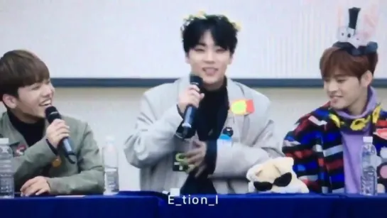 171029 • hongdae fansign • E-Tion