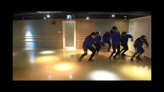 WM Boys @ dance practice (The Bradas Choreography)