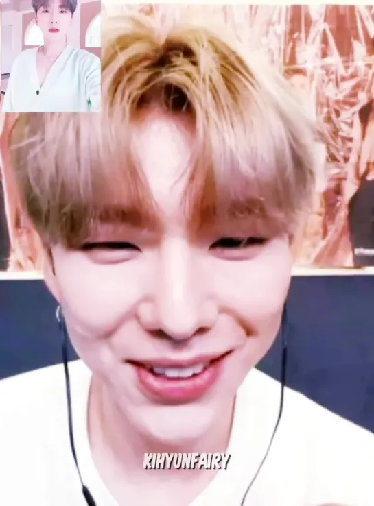 [VK][200606] MONSTA X fancam (Kihyun focus) @ Online fansign