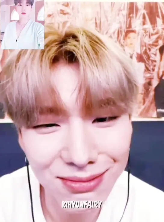 [VK][200606] MONSTA X fancam (Kihyun focus) @ Online fansign