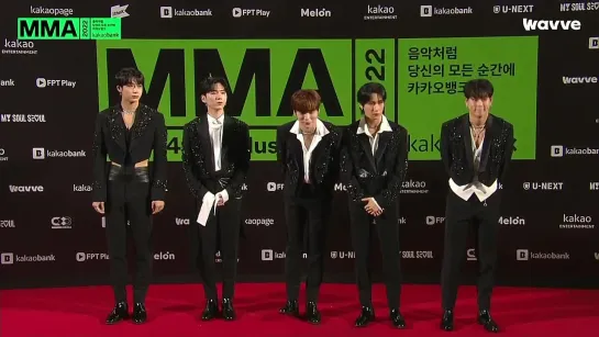 [VK][221126] MONSTA X - Red Carpet @ MMA 2022