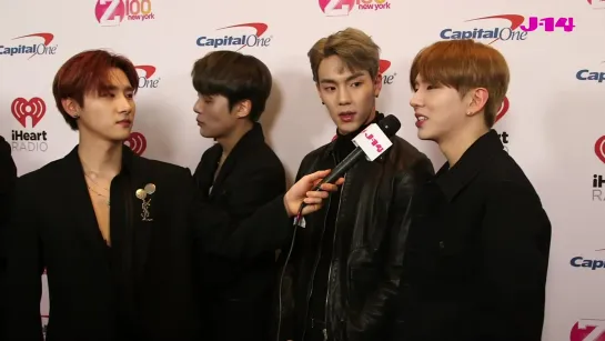 [VK][191214] MONSTA X Red Carpet @ 'Jingle Ball Tour' in New York