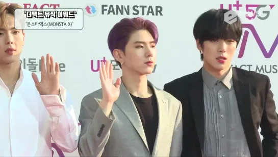 [VK][190424] MONSTA X Red Carpet @ The Fact Music Awards 2019