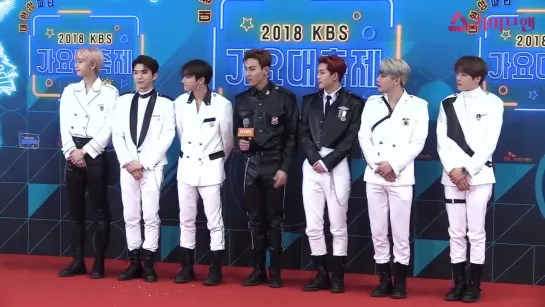 [VK][181228] MONSTA X Red Carpet @ KBS Gayo Daechukje 2018