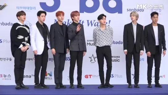 [VK][180830] MONSTA X Blue Carpet @ Soribada Best K Music Awards 2018